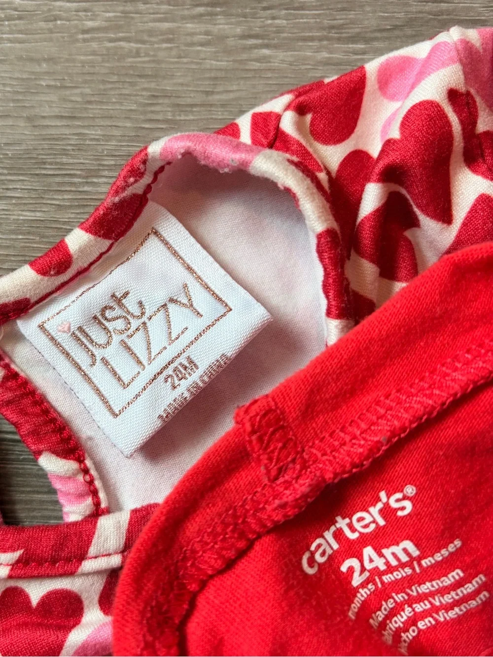 Just Lizzy/Carter's baby girls separates
